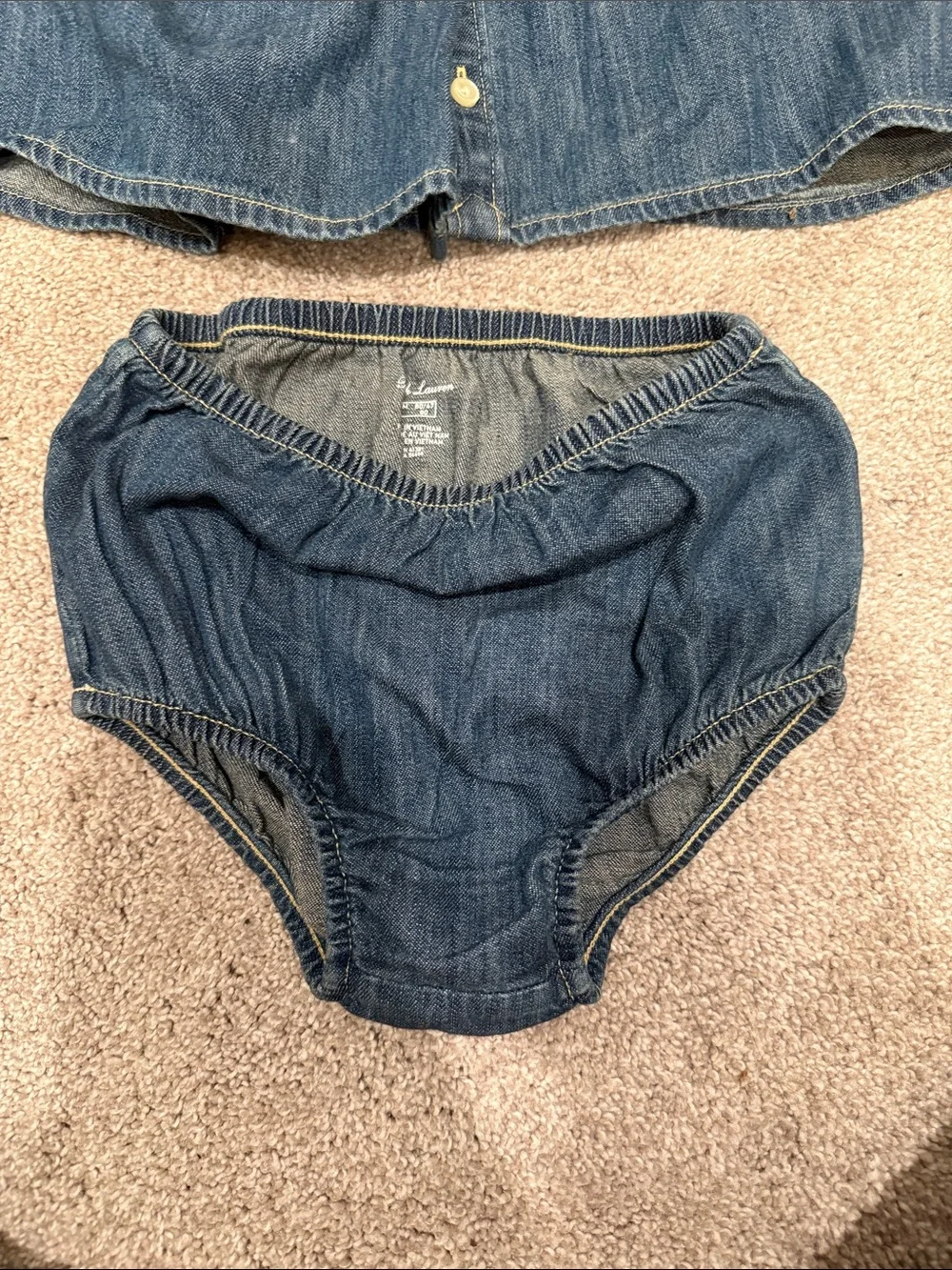 Ralph Lauren denim button